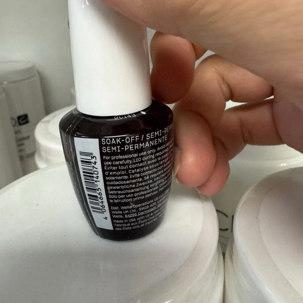OPI GelColor Intelli-Gel GC I43 Black Cherry Chutney 0.5oz